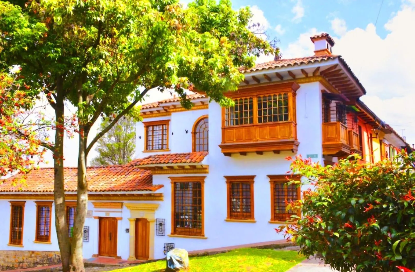 הוילה בוגוטה Lujosa Casa Colonial De 7 Hab En El Centro Historico